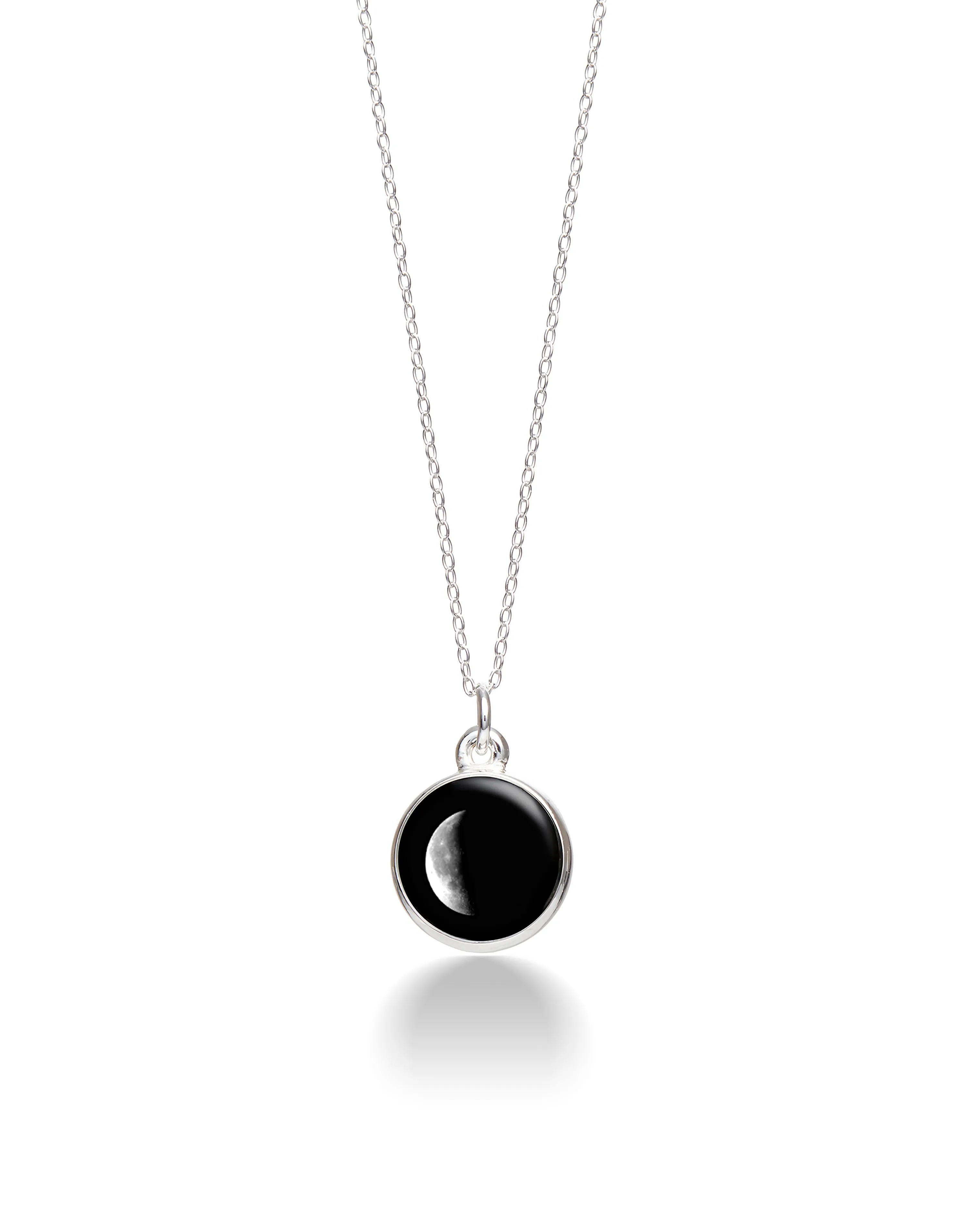 Moonglow Charmed Simplicity Necklace - Illuminate Your Special Date