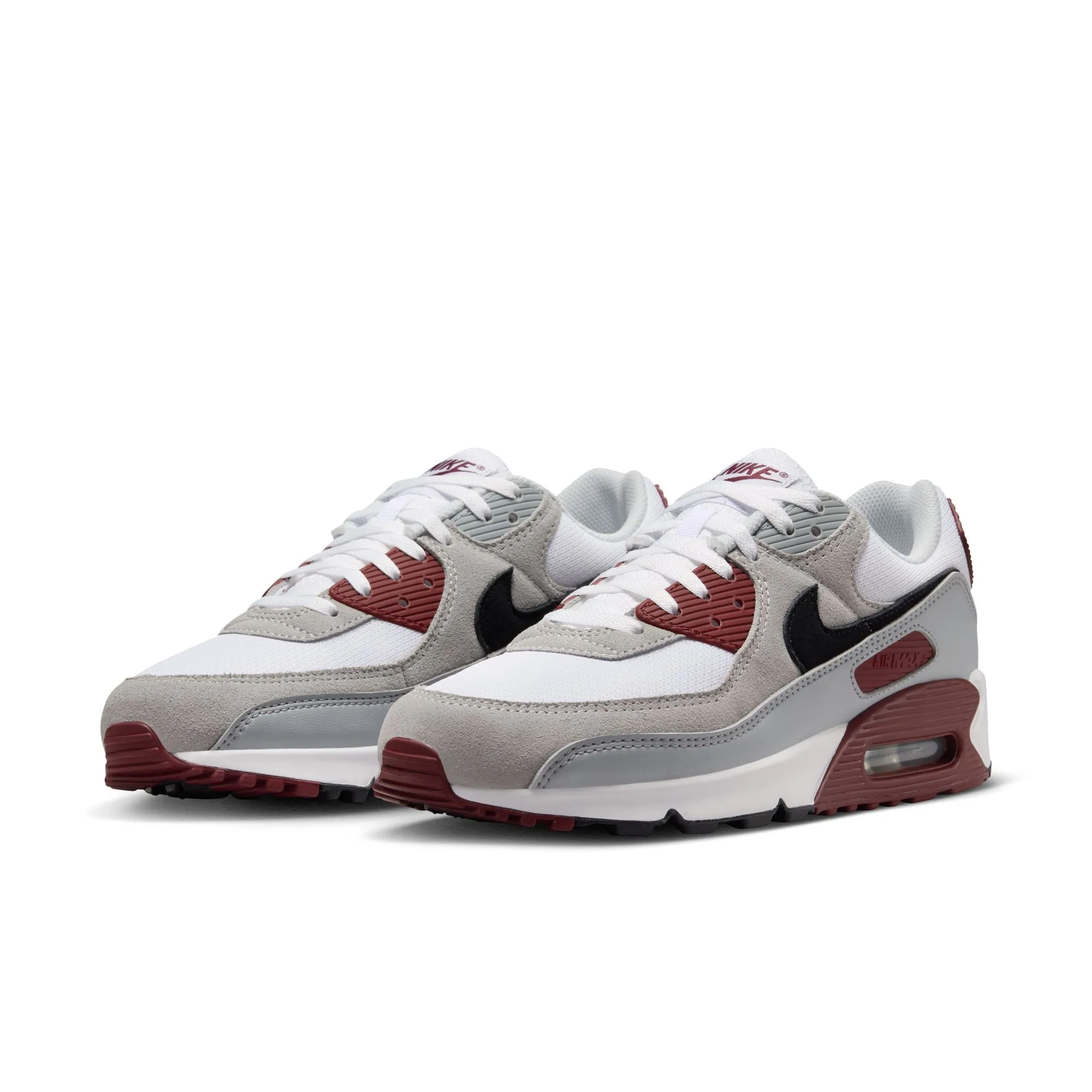 Nike Air Max 90 (White/Black/ Dark Team Red)