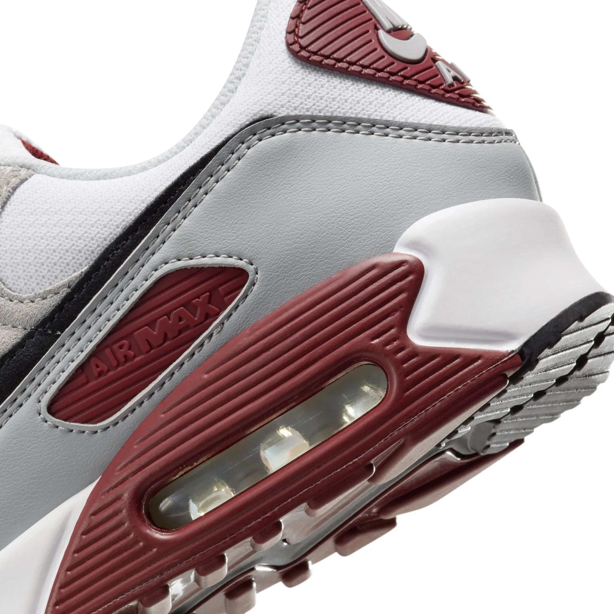 Nike Air Max 90 (White/Black/ Dark Team Red)