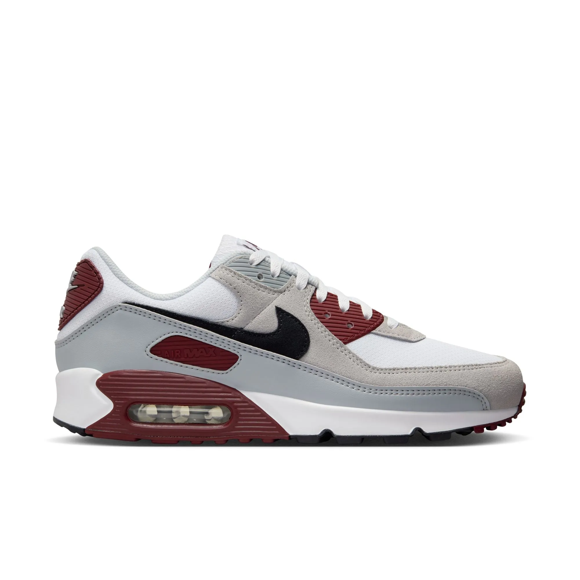 Nike Air Max 90 (White/Black/ Dark Team Red)