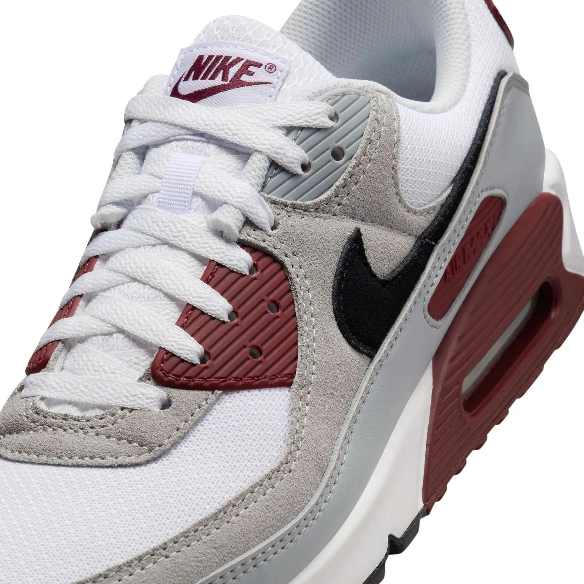 Nike Air Max 90 (White/Black/ Dark Team Red)