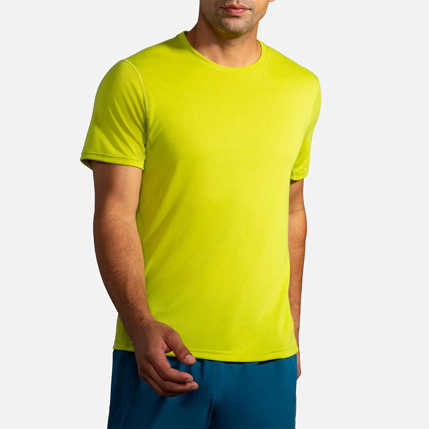 Playera Deportiva Brooks Distance Short Sleeve Hombre