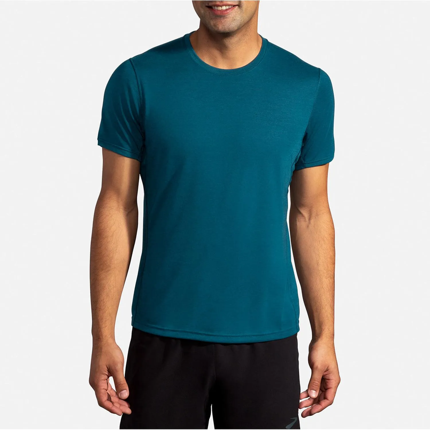 Playera Deportiva Brooks Distance Short Sleeve Hombre