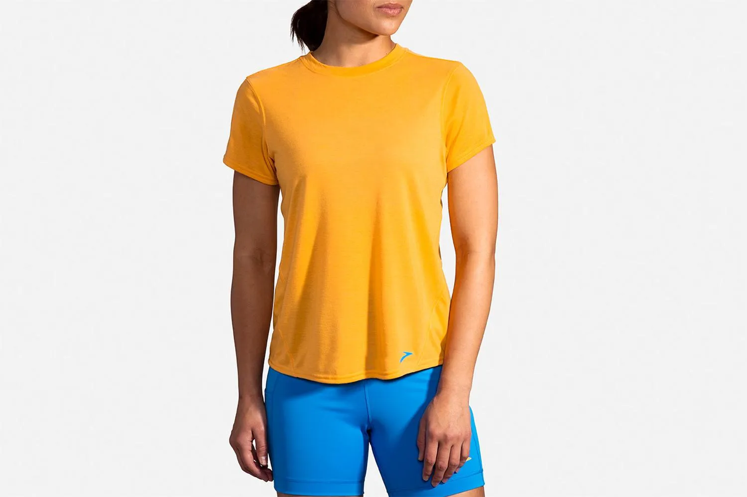 Playera Deportiva Brooks Distance Short Sleeve Mujer