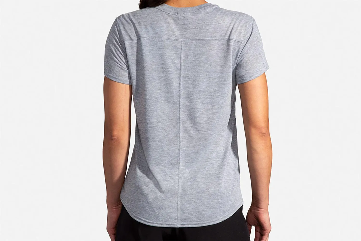 Playera Deportiva Brooks Distance Short Sleeve Mujer