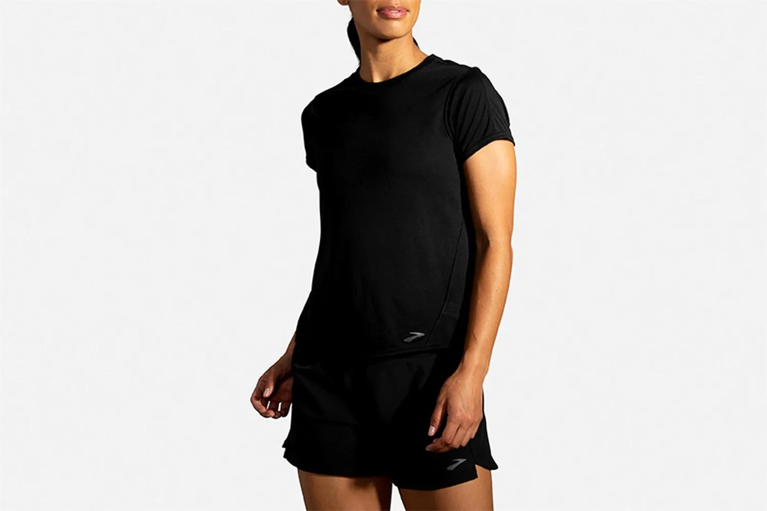 Playera Deportiva Brooks Distance Short Sleeve Mujer