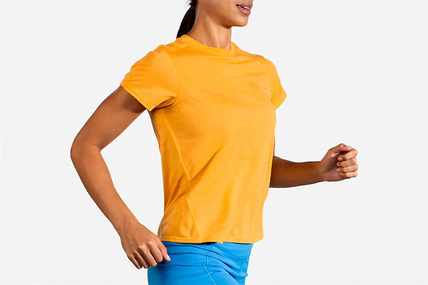 Playera Deportiva Brooks Distance Short Sleeve Mujer