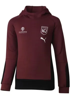 Puma Junior Qld Maroons Team Hoodie <BR> 769255 01