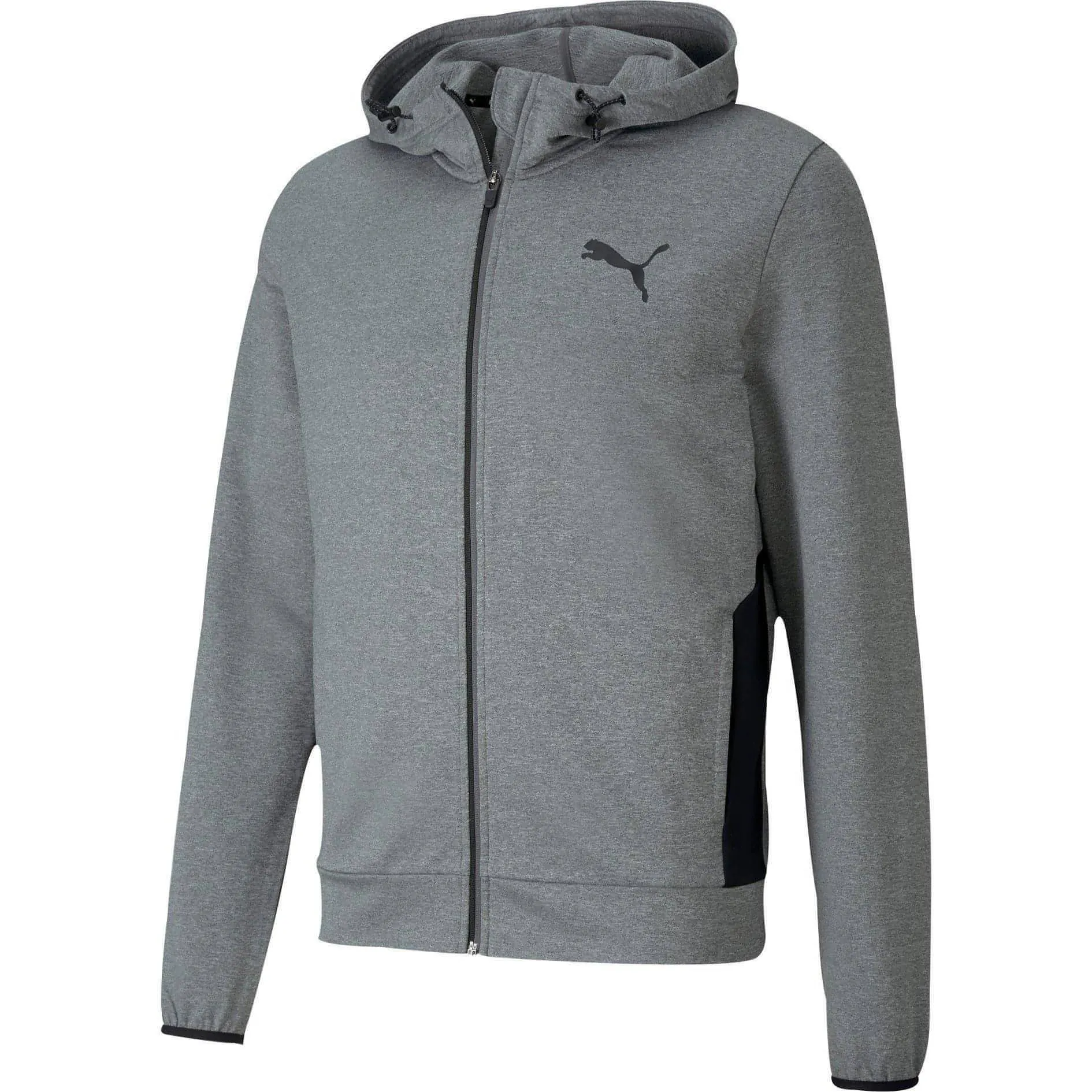 Puma Ready To Go Full Zip Mens Training Hoody - Grey