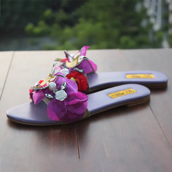 Purple Fancy Slippers for women