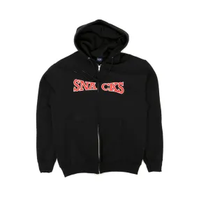 Quartersnacks SNACKS Full Zip Hoodie Black