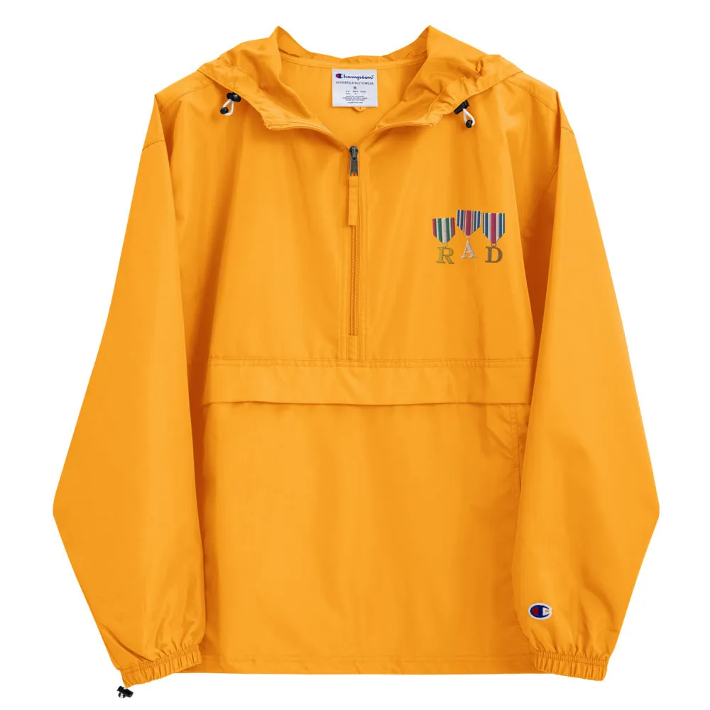 RADPRESENT x CHAMPION EMBROIDERED PACKABLE JACKET