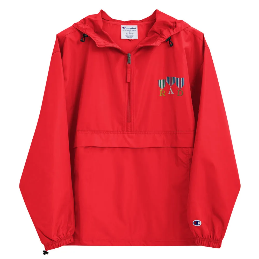 RADPRESENT x CHAMPION EMBROIDERED PACKABLE JACKET