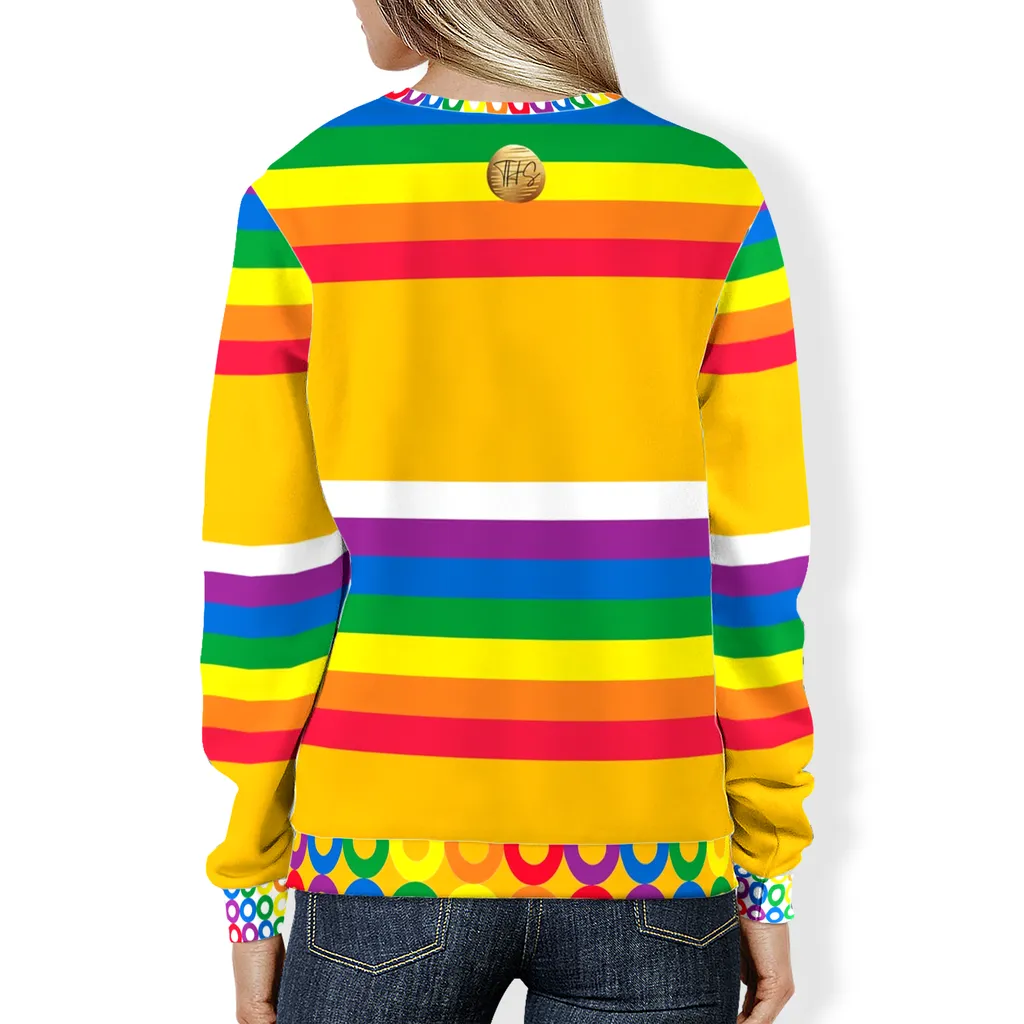 Rainbow Romper Room Unisex Sweatshirt