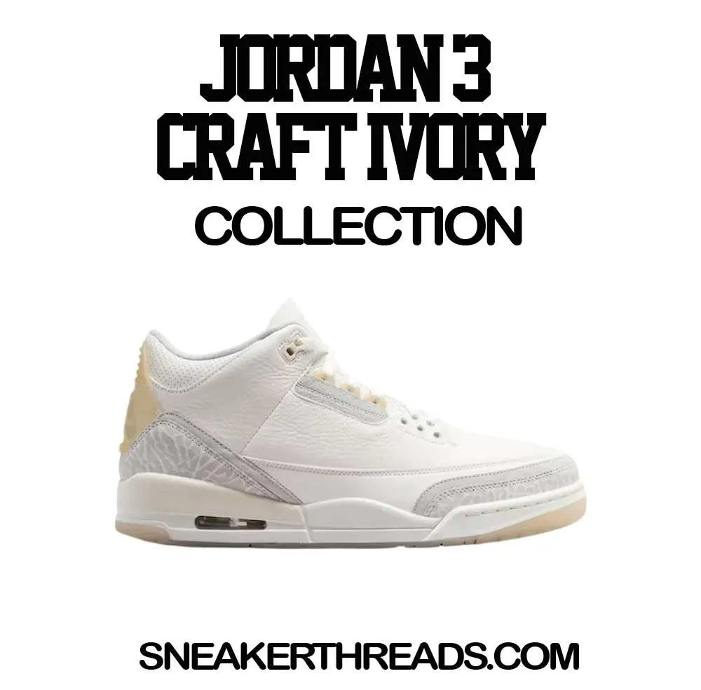 Retro 3 Craft Ivory Fresh & Klean Hoody