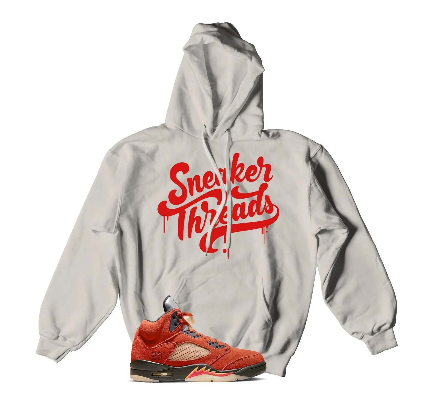 Retro 5 Mars For Her Hoody - ST Drip - Sand