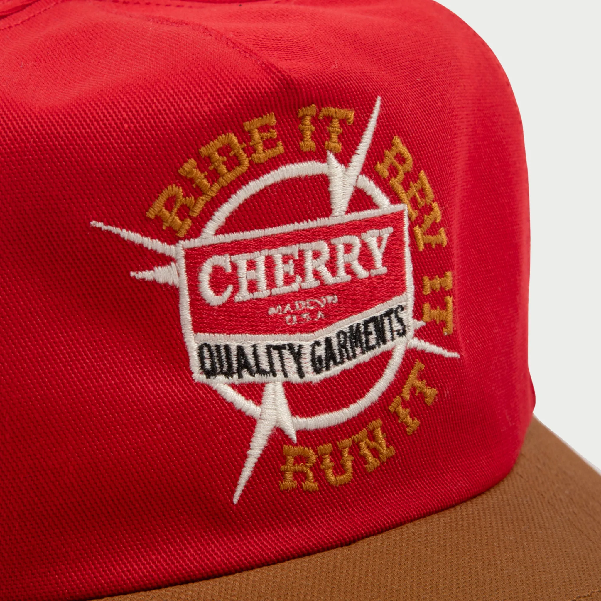 Ride It Rev It 5 Panel (Red)