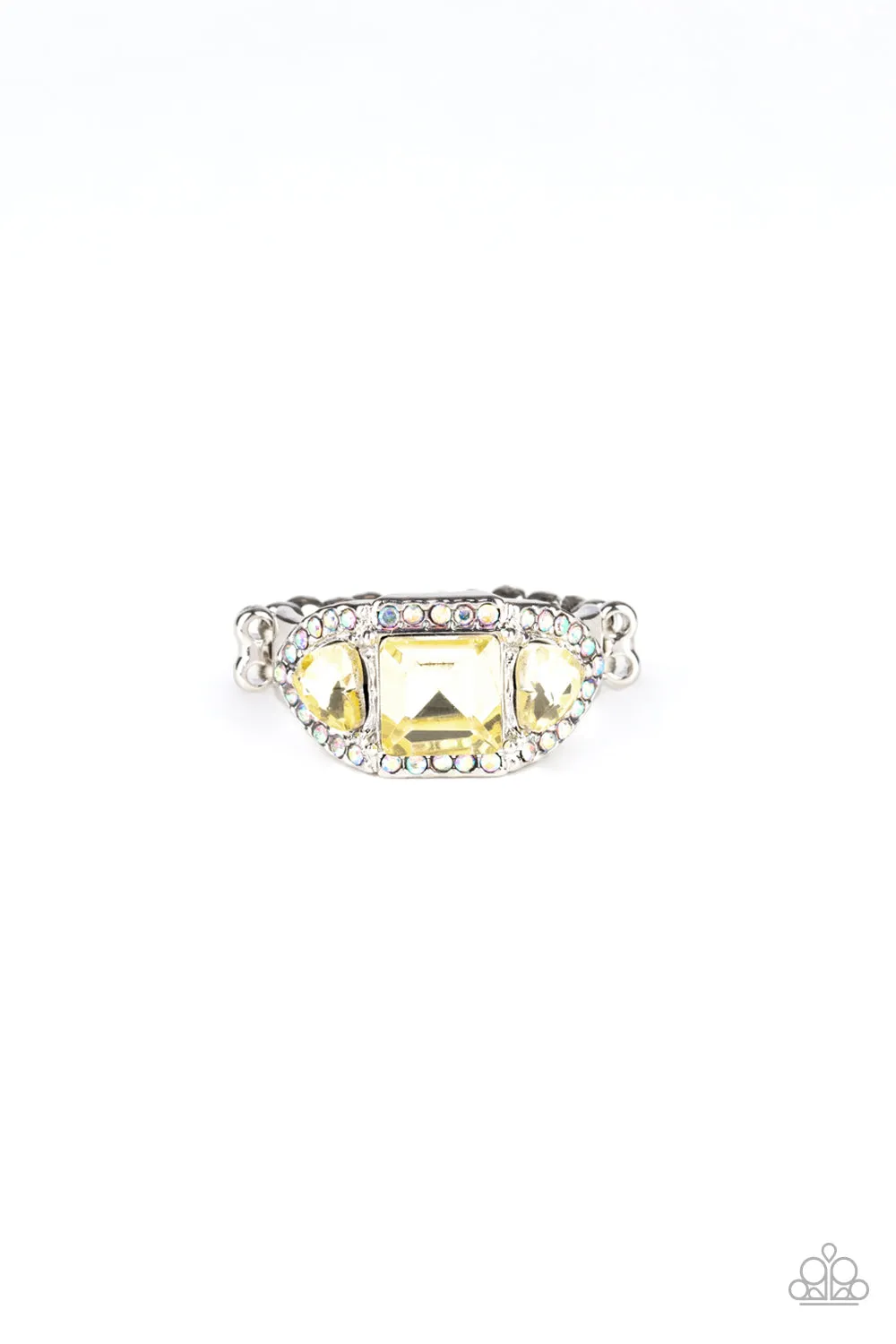 Royal Riches - Yellow Paparazzi Ring