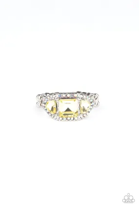 Royal Riches - Yellow Paparazzi Ring