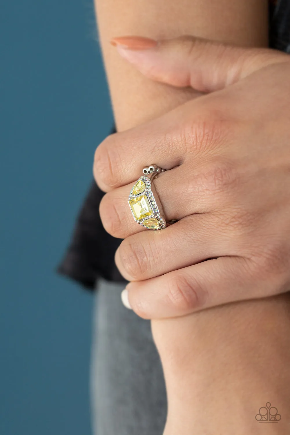 Royal Riches - Yellow Paparazzi Ring