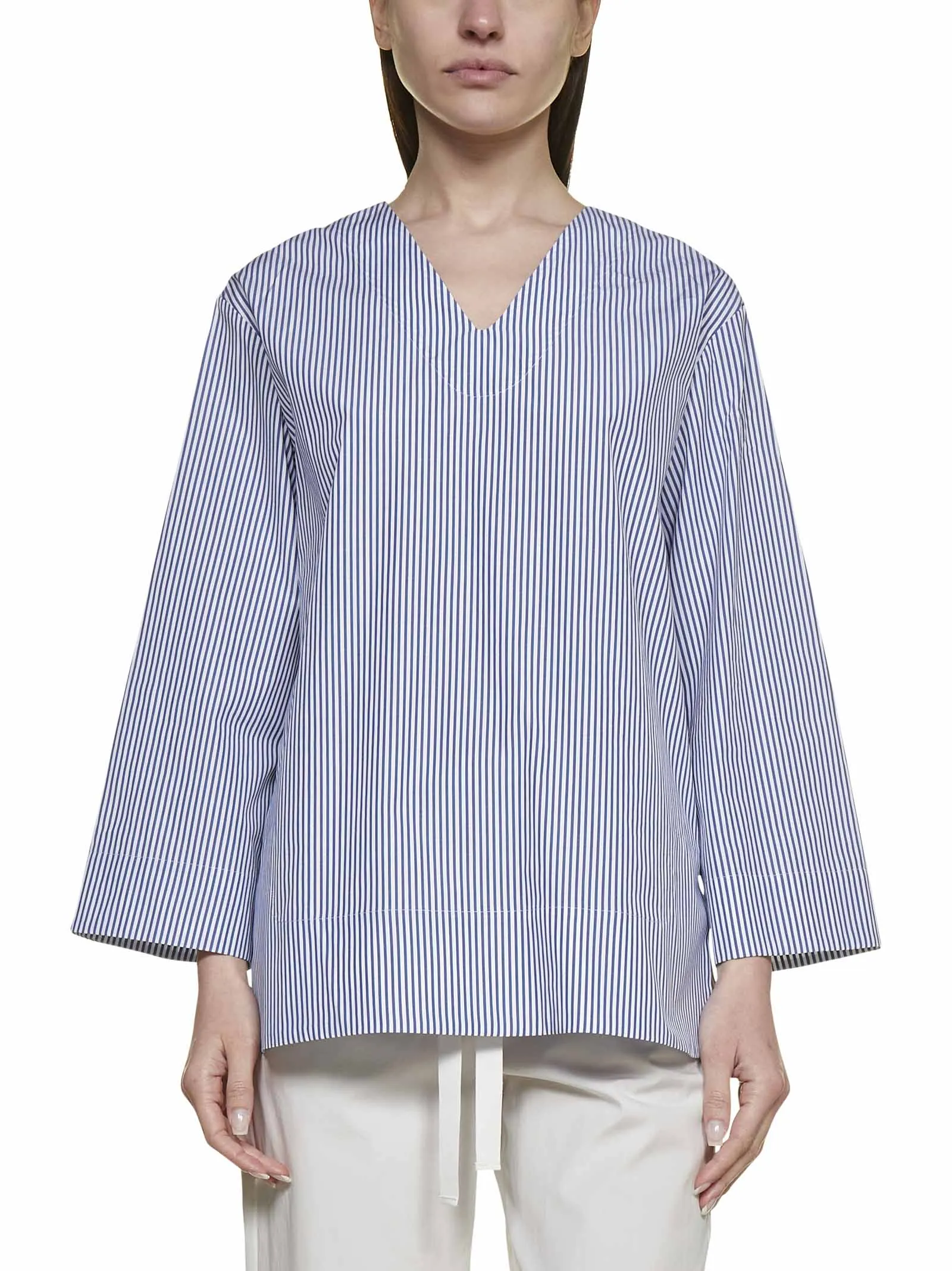 'S Max Mara Affori Striped Blouse