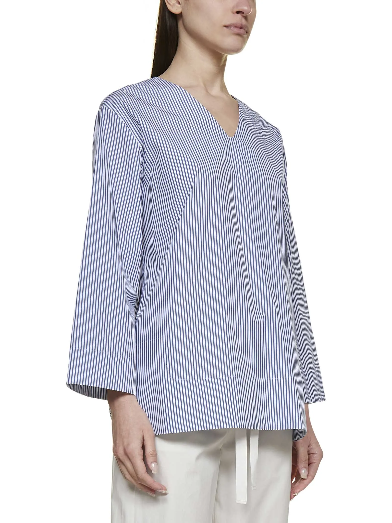 'S Max Mara Affori Striped Blouse