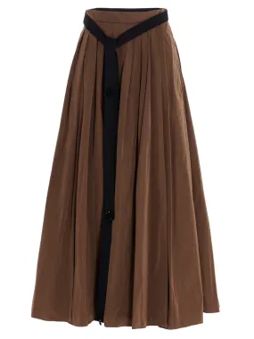 'S Max Mara Pleated Midi Skirt