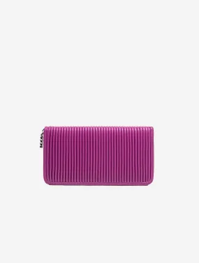 Sandy Recycled Vegan Leather Pleated Wallet | Multiple Colours