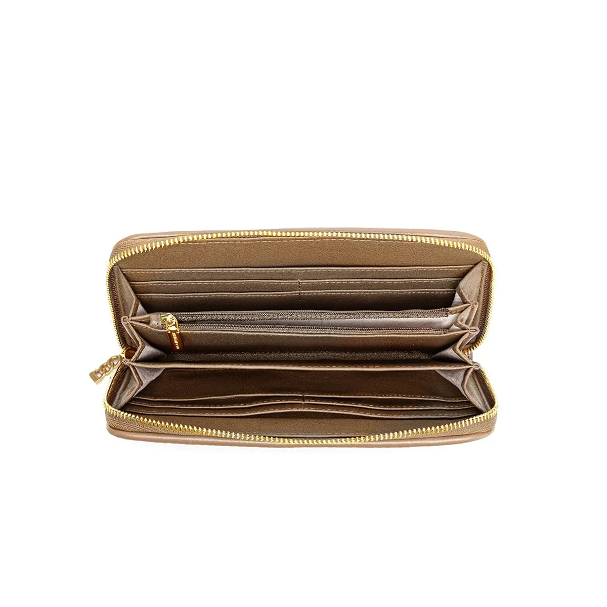 Sandy Recycled Vegan Leather Pleated Wallet | Multiple Colours