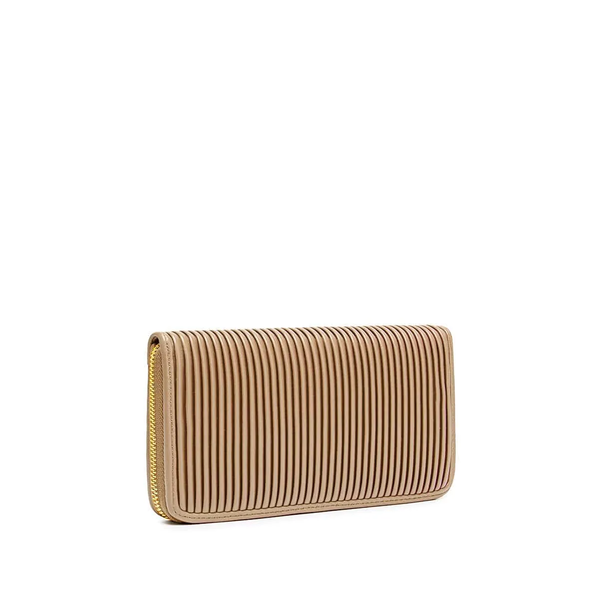 Sandy Recycled Vegan Leather Pleated Wallet | Multiple Colours