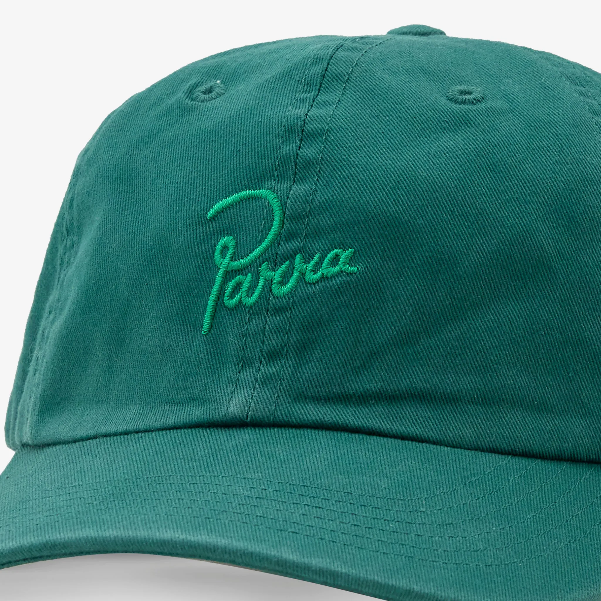 Script Logo 6 Panel Hat Castleton Green