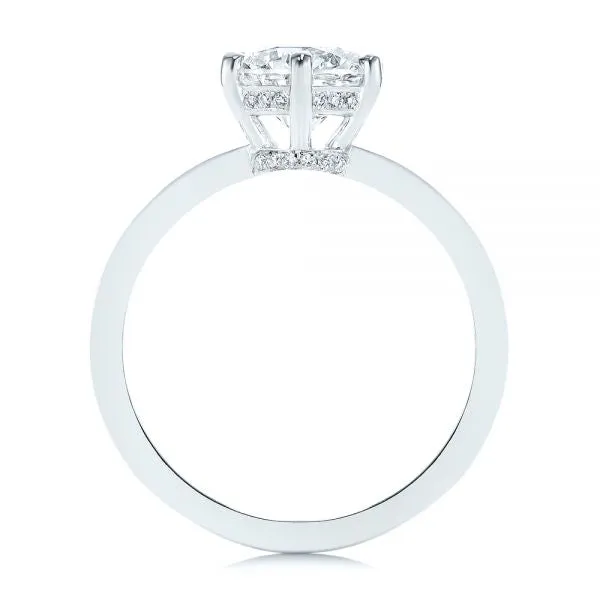 Six Prong Classic Diamond Engagement Ring [Setting Only] - EC050