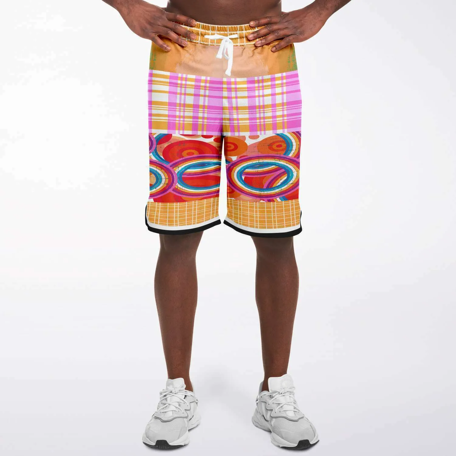 Solar Flare Unisex Basketball Shorts