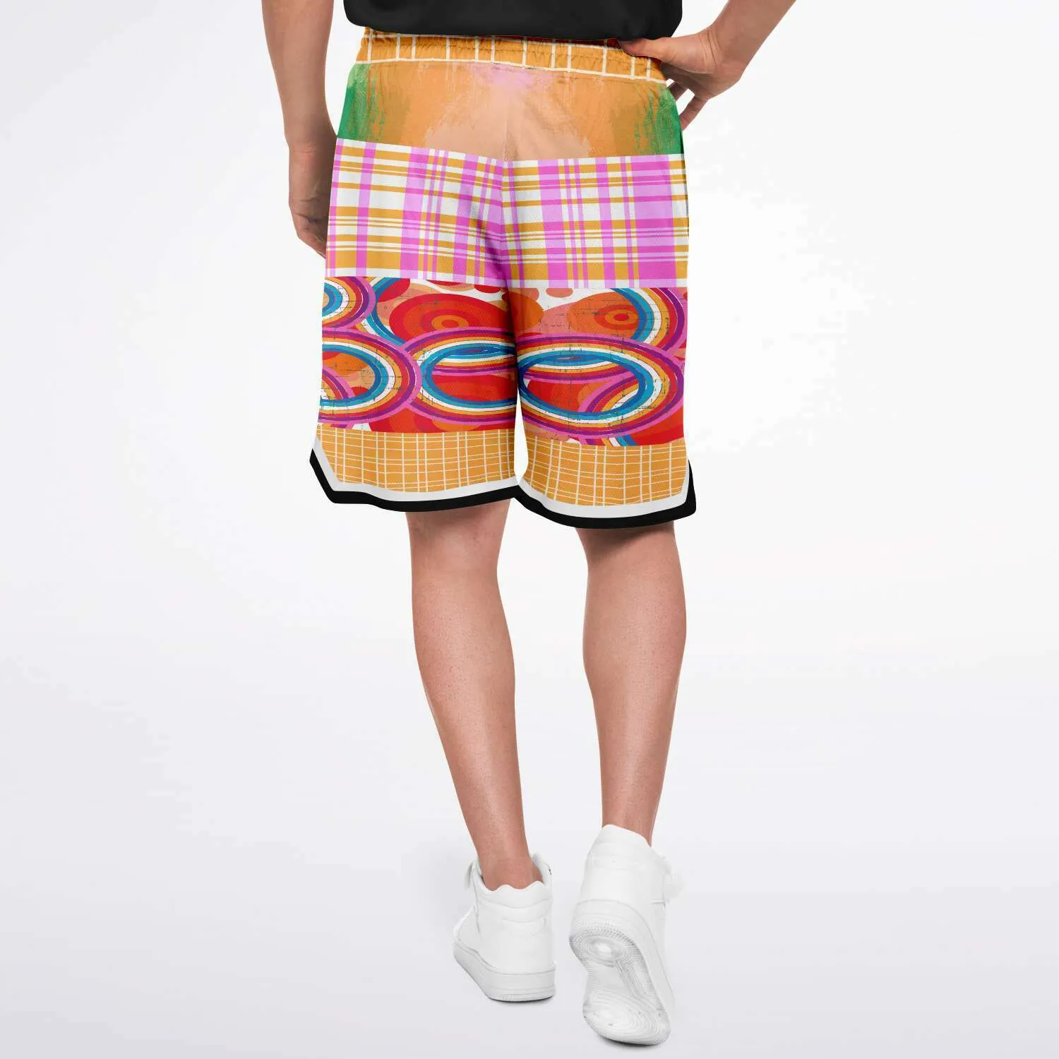 Solar Flare Unisex Basketball Shorts