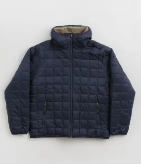 Taion Down x Boa Reversible Hooded Jacket - Dark Navy / Beige