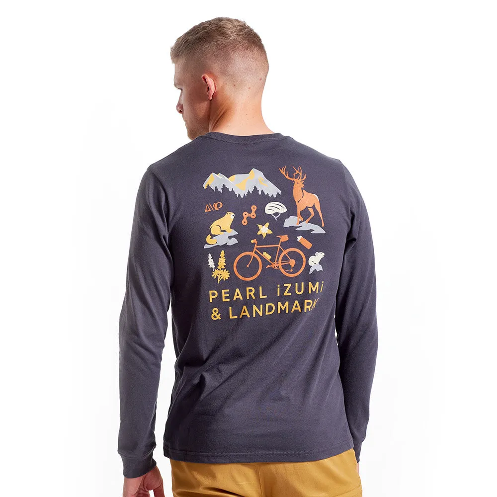 The Landmark Project x PEARL iZUMi Men's Long Sleeve Graphic Tee