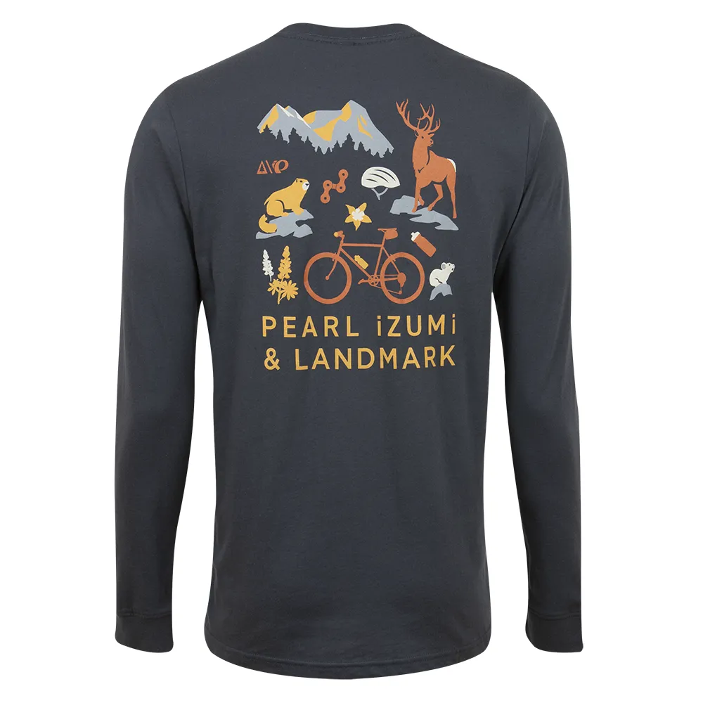 The Landmark Project x PEARL iZUMi Men's Long Sleeve Graphic Tee