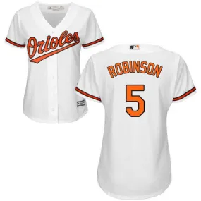 Women's Baltimore Orioles Brooks Robinson Replica Home Jersey - White